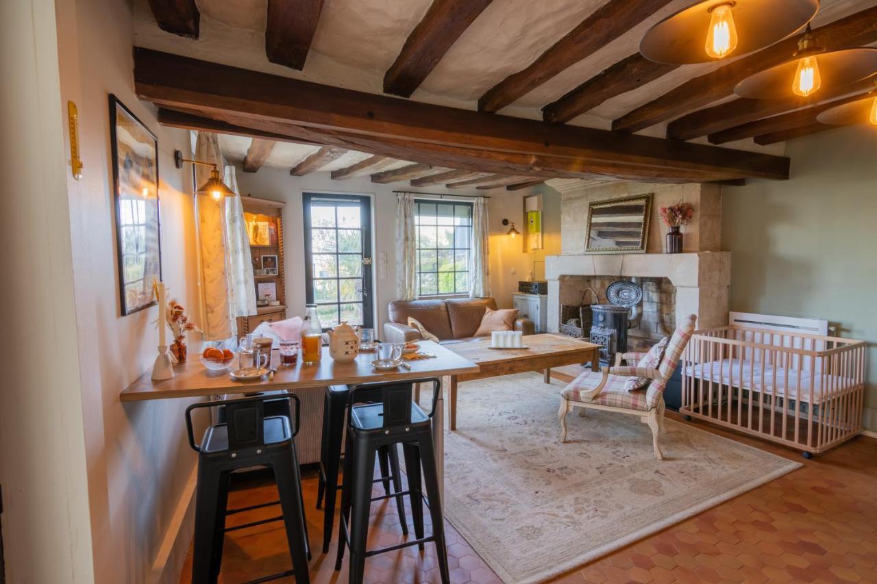Maison Chaleureuse-Grand Jardin-Proche Saumur Parnay エクステリア 写真